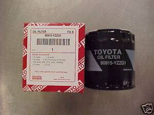 Genuine toyota oil filters 90915 yzzg1