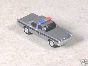 N gauge police car