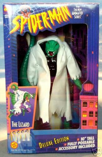 Spider man THE LIZARD Action Figure 10 in TOY BIZ 1994  