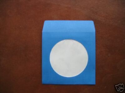 2000 3 BLUE MINI CD R PAPER SLEEVE ENVELOPE JS211  