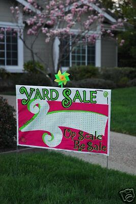 Yard Sale Sign UpScale Resale 6 Yard Sale Sign Kits  