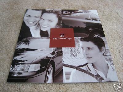 1995 Honda Accord coupe LX EX sales brochure dealer catalog literature