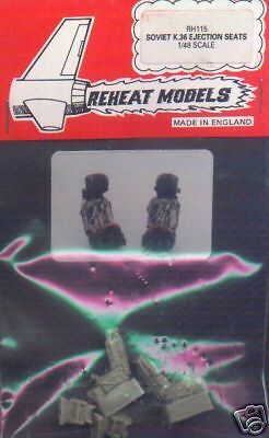 Reheat Models Soviet K 36 Ejection Seats Set 1/48  