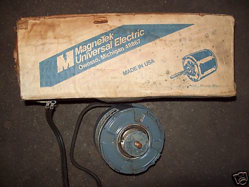 MAGNETEK Universal Electric Motor Model JA2C39oR  