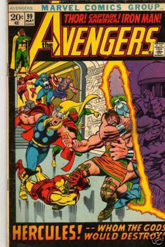 AVENGERS NO 99 THOR IRON MAN ORIGINAL COMIC BOOK  