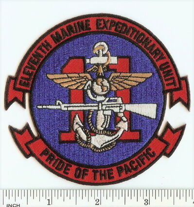 USMC 11th MEU Marine Expeditionary Unit PATCH Pride   