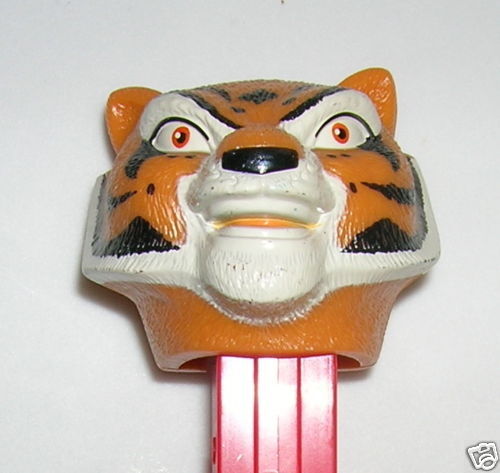 KUNG FU PANDA MASTER TIGRESS PEZ DISPENSER LOOSE  