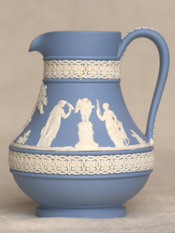 Wedgwood Jasperware Arcadian Scene Jug  