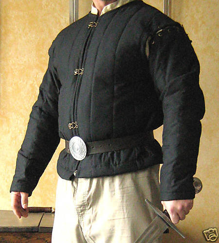 Medieval Viking Armor Padded Gambeson (Long Sleeves)  