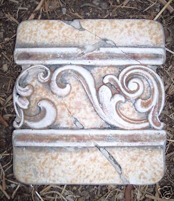 NEW plaster,concrete old world decor plastic mold  