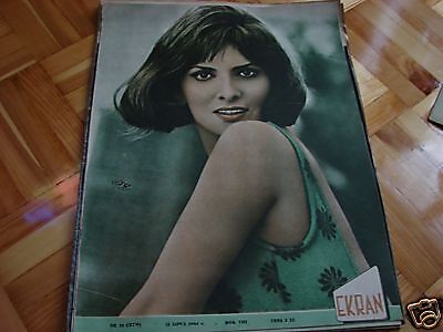 Gina Lollobrigida front cover Polish mag. Ekran 1964