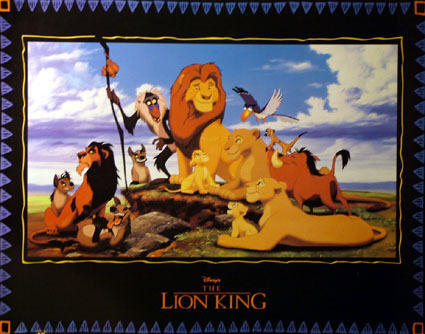 Lion King The Pride Top Quality Family Poster  