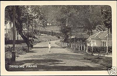 indonesia TANDJONG PINANG Bintan, Riau Islands 20s RPPC  