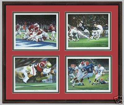 Alabama Football Daniel Moores greatest prints framed  