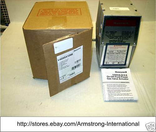 HONEYWELL V4055A1098 Gas Valve Actuator  