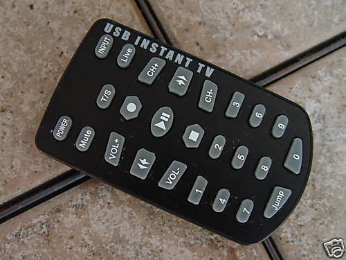 USB INSTANT TV REMOTE CONTROL  