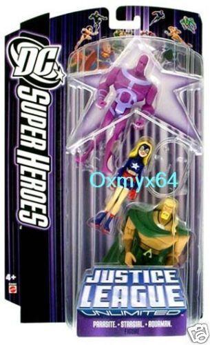 Justice League Unlimited JLU Parasite Stargirl Aquaman  