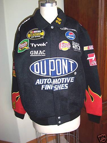 Jeff Hamilton Race Collection Black Jacket NASCAR