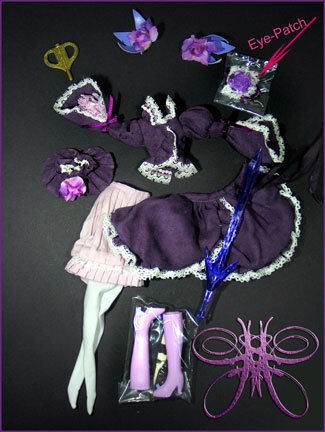 Loose ROZEN MAIDEN Barasuishou outfit No Doll Pullip  