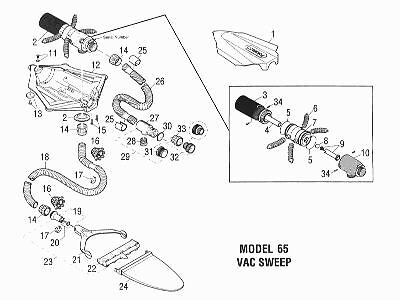 POLARIS 165 65 cleaner Connector Chamber Part 6 408 00  