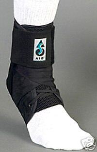 ASO Ankle Stabilizer Brace *NEW In Box* Medium Black  