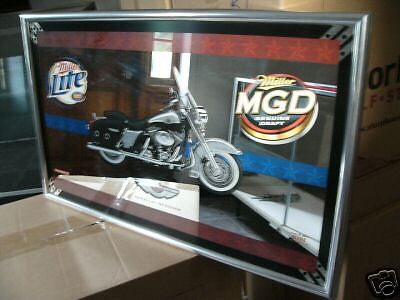 MILLER MGD HARLEY 100TH ANNIVERSARY MIRROR  