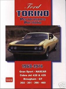 1968 1974 Ford performance portfolio torino #6