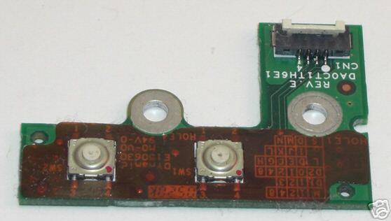 HP DV1000 Hotkey Button Board 35CT1AB0004  