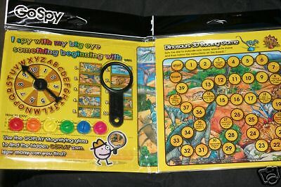 Go Spy DINOSAUR   I Spy Magnetic game ~   