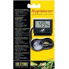 Exo Terra Terrarium LED Rept O Meter Hygrometer w/PROBE  