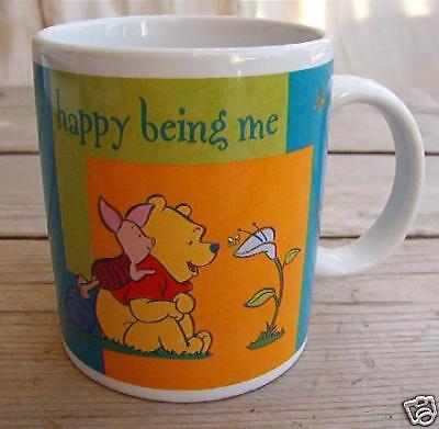 Coffee Mug Happy Being Me Winnie Pooh Piglet Houston H  
