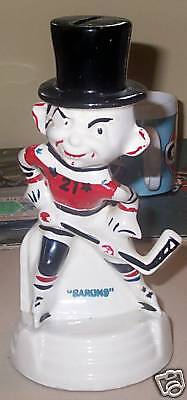 RARE 1950s Cleveland Barons Hockey Bank  