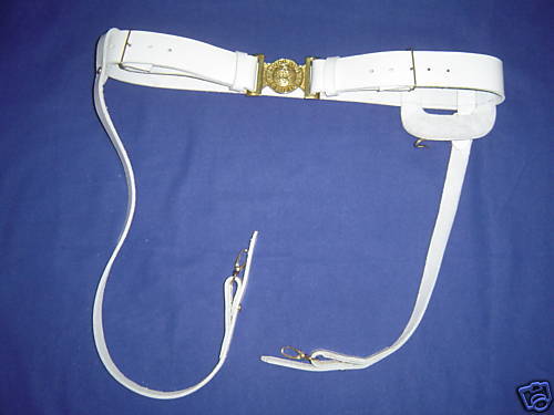 BRITISH ARMY INFANTRY WARRANT CLASS II SWORD BELT LB29W  