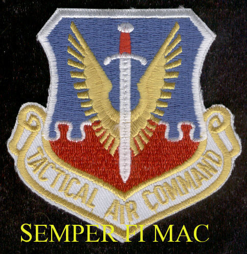 TACTICAL-AIR-COMMAND-US-AIR-FORCE-TAC-PATCH-AFB-F80-RF80-P47-R84-RF84-F82-F86