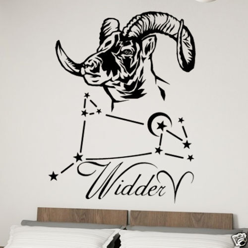 Wandaufkleber, Wandtattoos,Wandbild Sternbild Widder