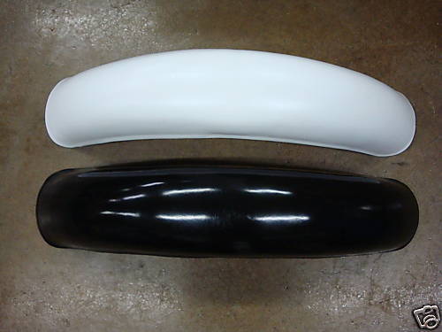 Motorcycle Ice Fender WHITE acerbis copy  