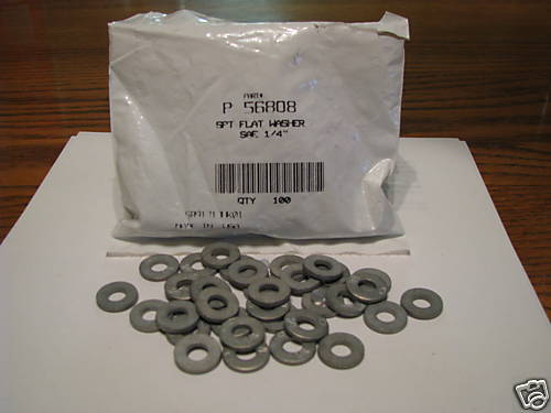 500 SAE 1/4 flat washers Grade 8 L9 Supertanium  