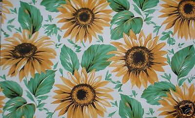 COUNTRY KITCHEN BIG SUNFLOWER WALLPAPER  