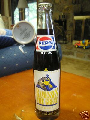 PEPSI Bottle RAMESSES THE GREAT Charlotte MINT MUSEUM  