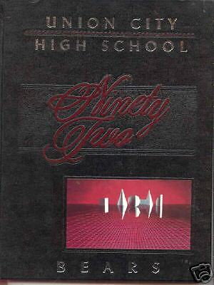 Union City PA High School yearbook 1992 Pennsylvania  