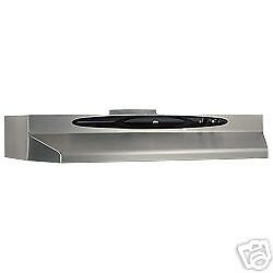 BROAN 42 STAINLESS STEEL QUIET TONE KITCHEN RANGE HOOD  