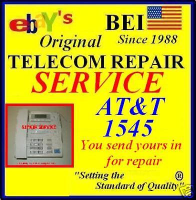 AT&T Lucent 1545 Digital Answering Machine Restoration  