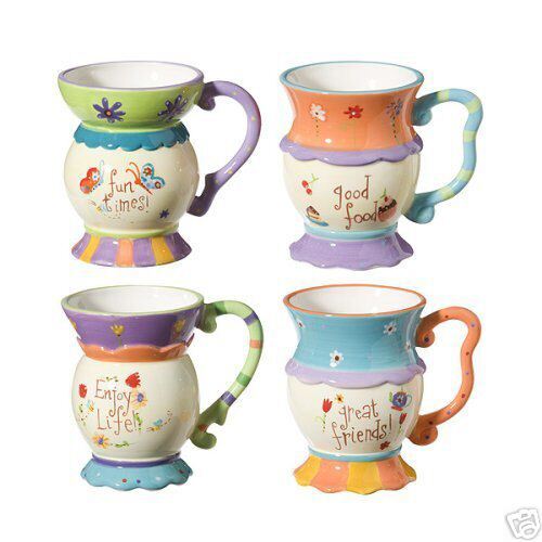 Lori Siebert SENTIMENTS Fun Times Life 20 oz MUGS NEW  