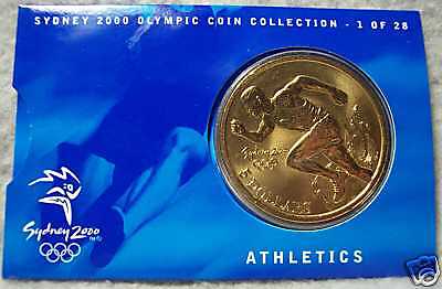 Australia 5 Dollar 2000 KM 356 Sydney Olympics Sprinter  