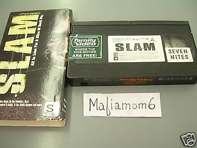 Slam VHS Saul Williams Sonja Sohn RAP HTF OOP Video 031398700333 