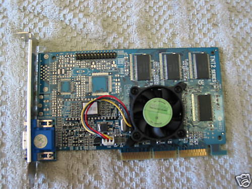 VIDEO CARD NVIDIA VANTA LT AGP 16MB TNT2 VANTA/VANTA LT  