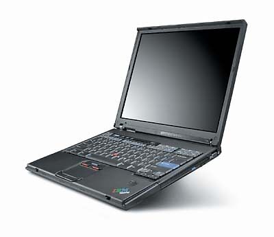 IBM Thinkpad T40 PM 1.5GHz 1GB RAM 40GB HD DVD  