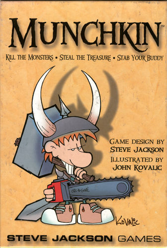 Munchkin Card Game W/ COLOR (Steve Jackson) Brand New 837654320310 