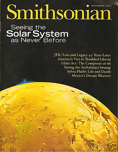 smithsonian magazine november 2003 solar system