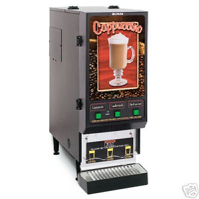 BUNN O MATIC FMD 3 POWDER CAPPUCCINO/ HOT COCO MACHINE  